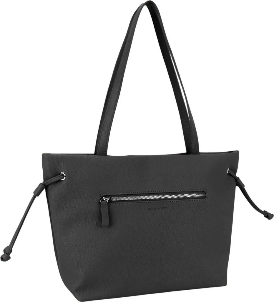 Grand Sac à Épaule Shopper Noir GERRY WEBER Be Different - Format A4