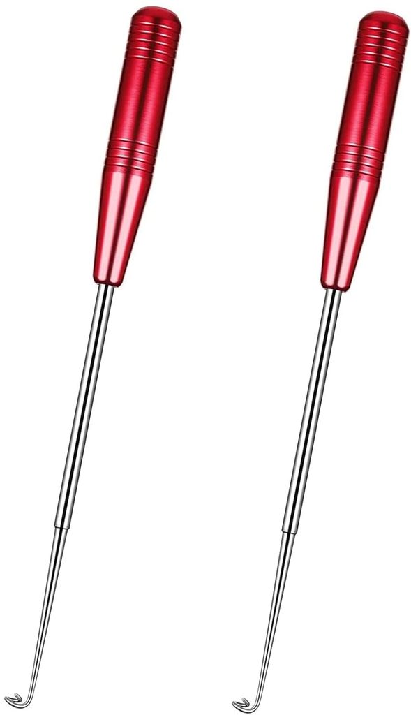 hakenlöser angeln 2 Stück Edelstahl Angeln Aushaken Disgorger Tragbarer Angelhaken Entferner Aushaken Auszieher Angelzubehör Angelhaken Entferner (Rot)