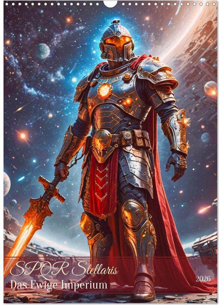 SPQR Stellaris - Das Ewige Imperium (Wandkalender 2026 DIN A3 hoch), CALVENDO Monatskalender