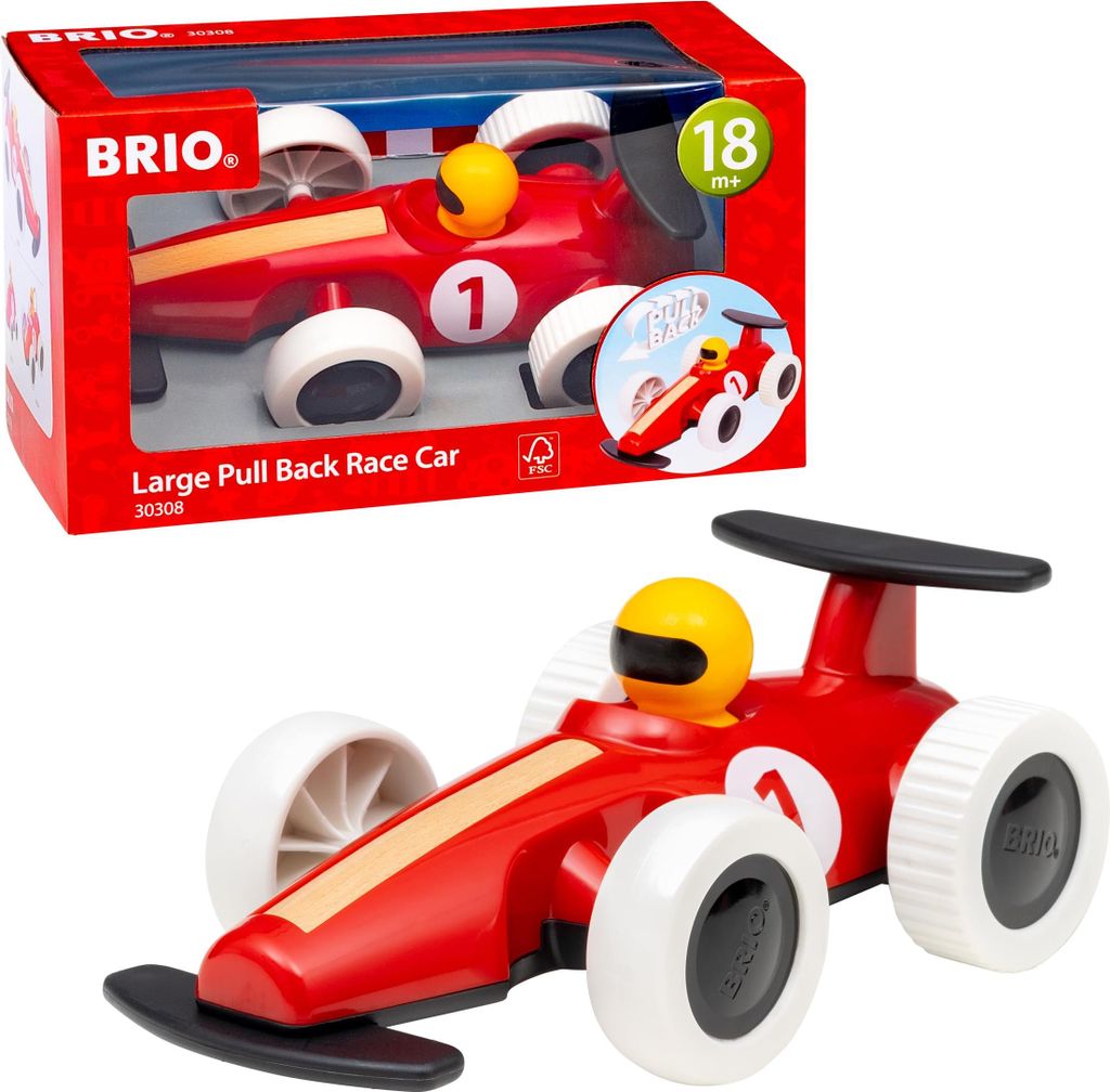 Großer Rennwagen mit Rückziehmotor BRIO 63030800