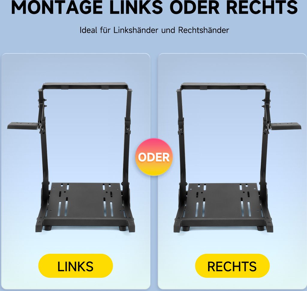 Crenex Lenkradständer Lenkrad Halterung Halter für Logitech Produktbild 6