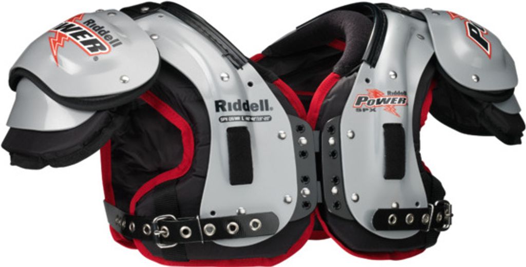 Riddell American Football Schulter Pads | Größe XL (Erwachsene/Varsity) QB / WR