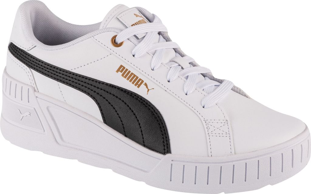 Puma Karmen Wedge 390985-02, Baskets, Femme, Blanc, Taille Image du produit 