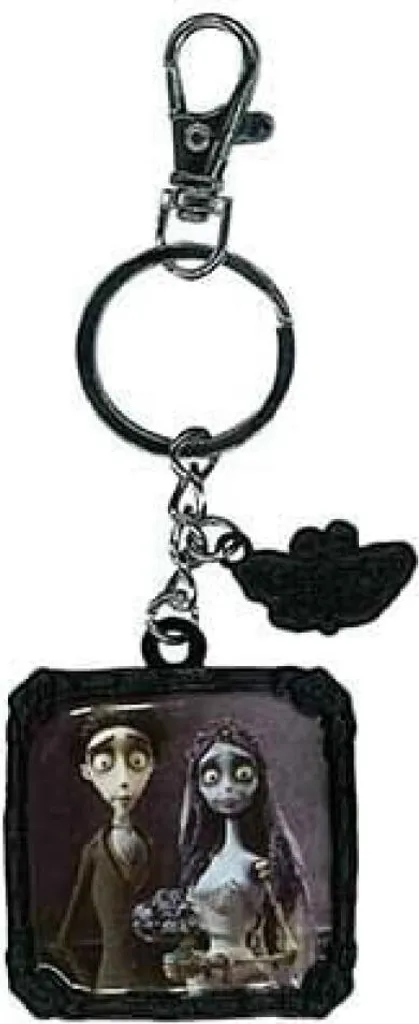 Brelok Chiave Incoronazione Sposa Cadavere - 7cm Metallo per Veri Fan
