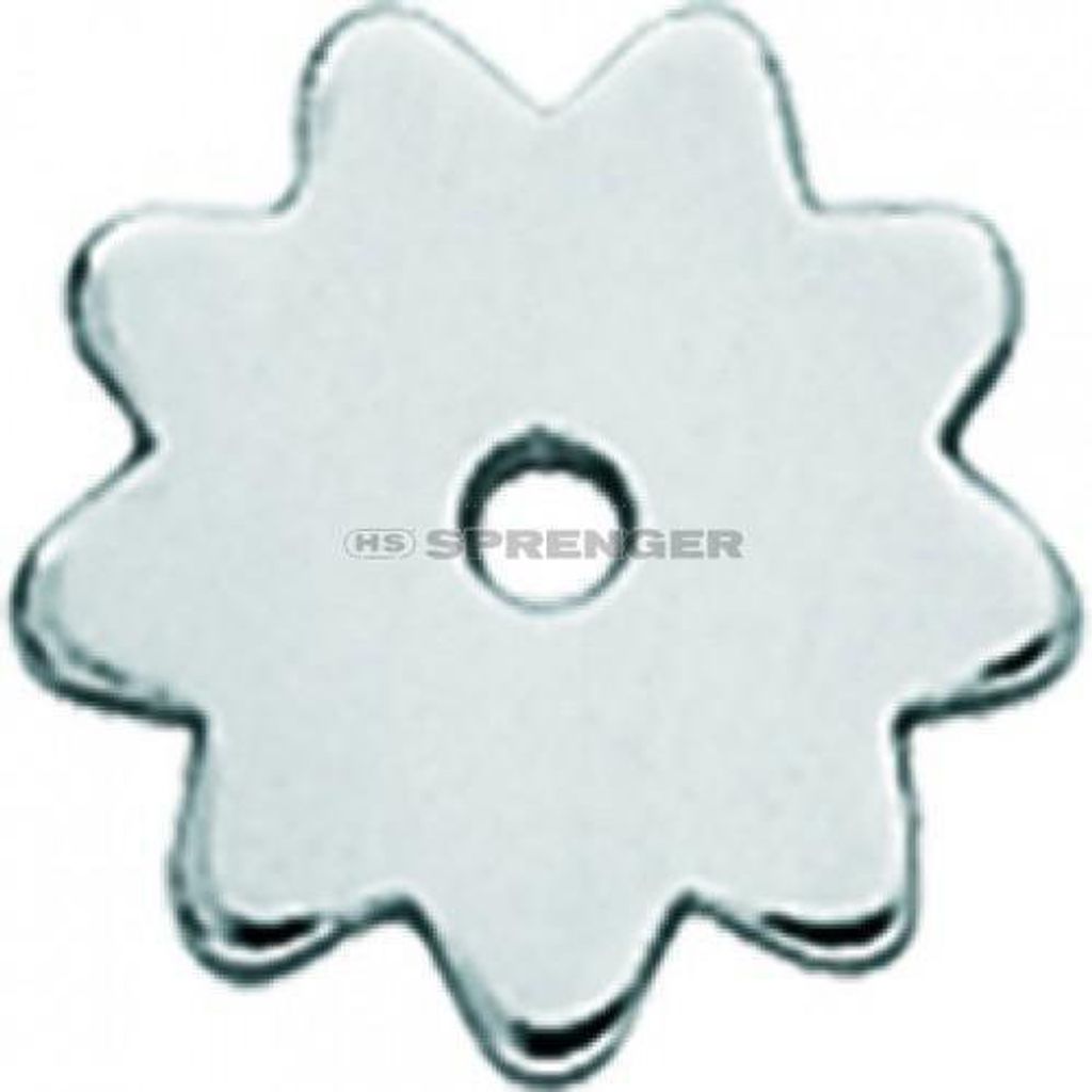Sprenger ULTRA fit Sporen 40 mm flach Edelstahl, Größe:Halsl.45 mm-flach-Sonnenrad