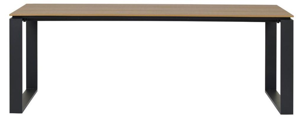 Martinus Gartentisch 210x100 cm Walnuss-Nachbildung.
