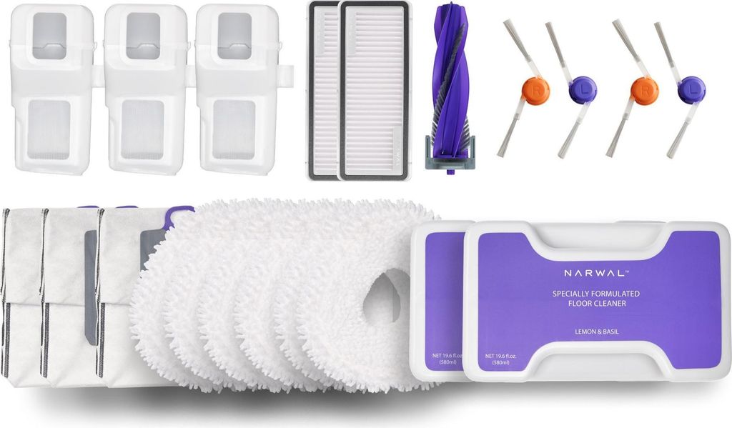 Set di ricambi Narwal Z10 Ultra - Spazzole, spazzole e Immagine del prodotto 