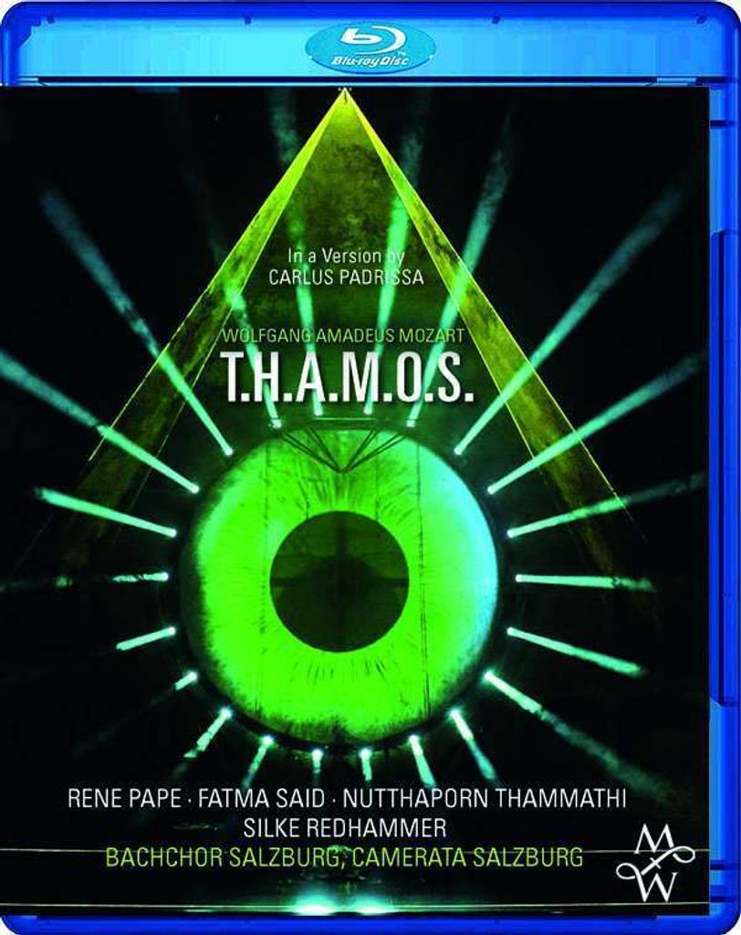 Wolfgang Amadeus Mozart (1756-1791) - T.H.A.M.O.S. (Oper nach Mozarts Thamos, König in Ägypten KV 345) - - (Blu-ray Video / Classic)