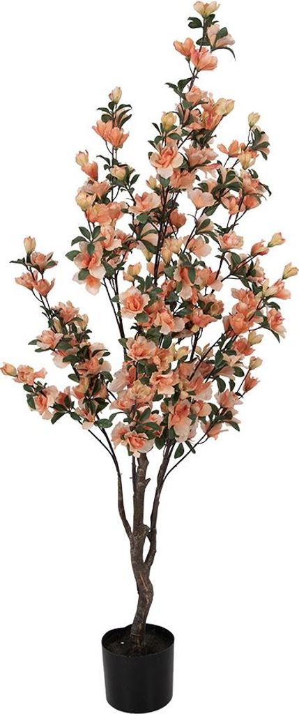 Clayre & Eef Künstlicher Baum 20x20x135 cm Orange Kunststoff