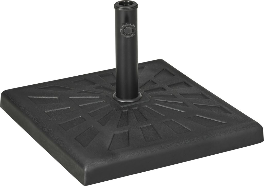 Outsunny Sonnenschirmständer 19 kg Sonnenschirmfuß, Produktbild 