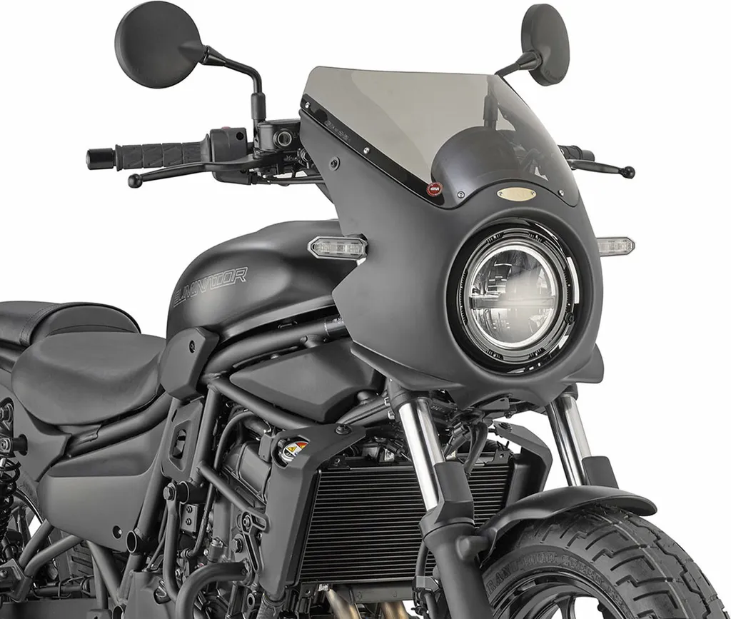 Bulle moto GIVI A802 teintée fumée - Haute résistance sans fixations inclus