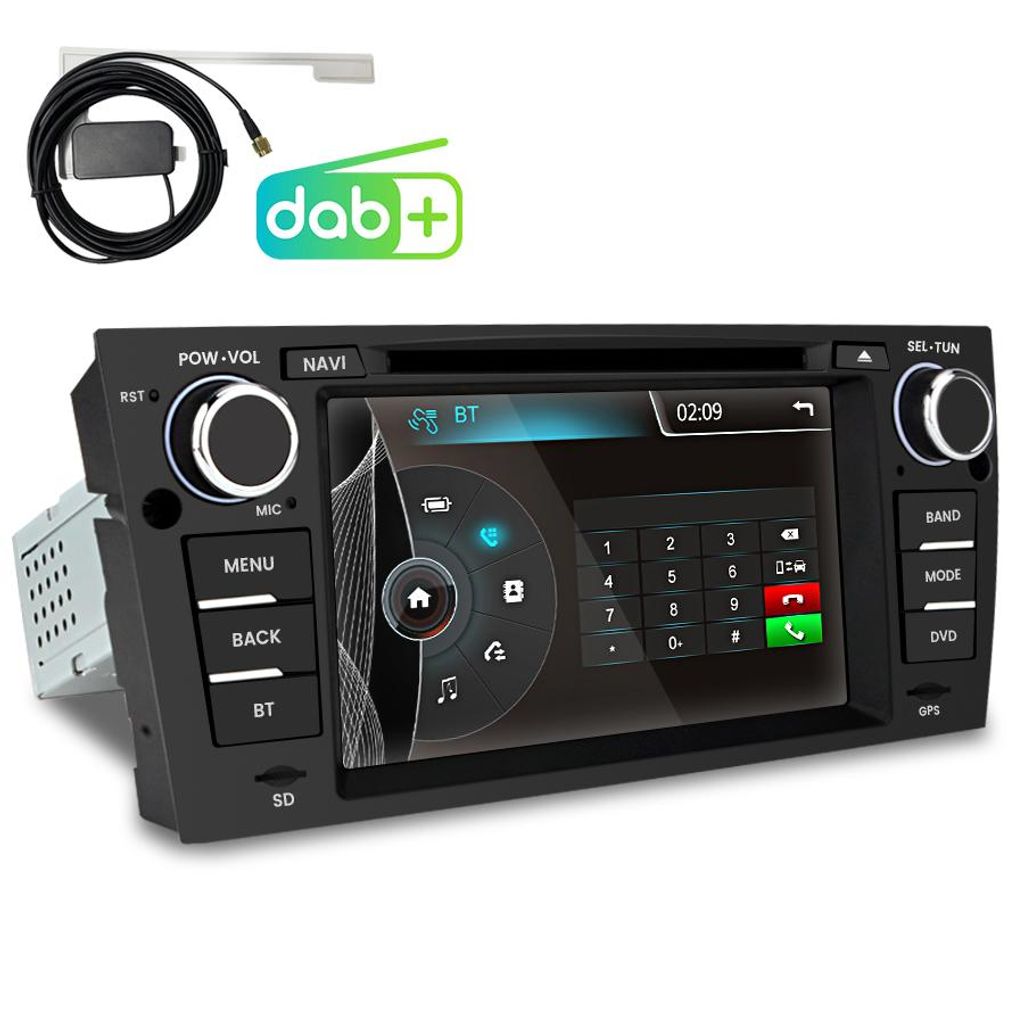 2+64G 7" Carplay Android 13 Autoradio pour BMW Série 3 E90 Image du produit 