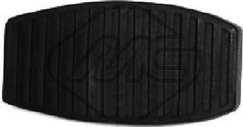 Metalcaucho Pedalbelag Kupplungspedal 05622 für FIAT PUNTO (188) Gummi 0,03kg 30g