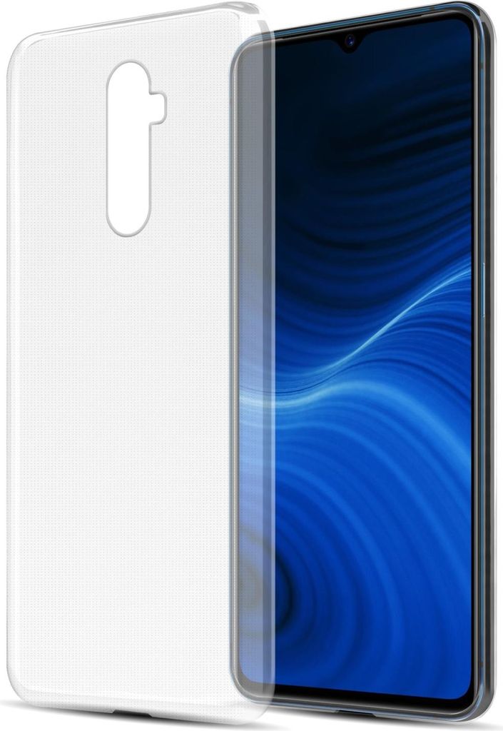 Cadorabo Hülle für Realme X2 PRO / Oppo Reno Ace Schutz Hülle in Transparent Schutzhülle TPU Silikon Cover Etui Case