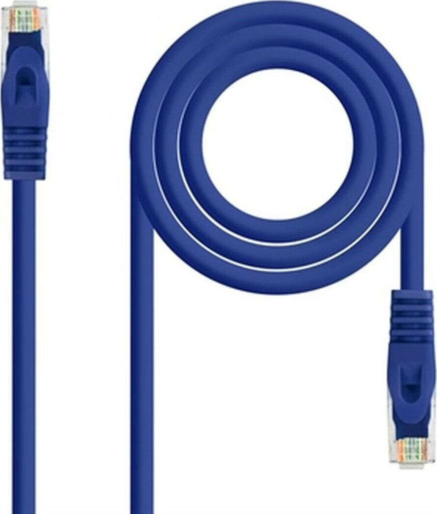 Rj45 Cat6a Utp Cu Lszh 0.30m Blau Nanokabel 10.20.1800-l30-bl Rj45 Cat6a Patch Cord
