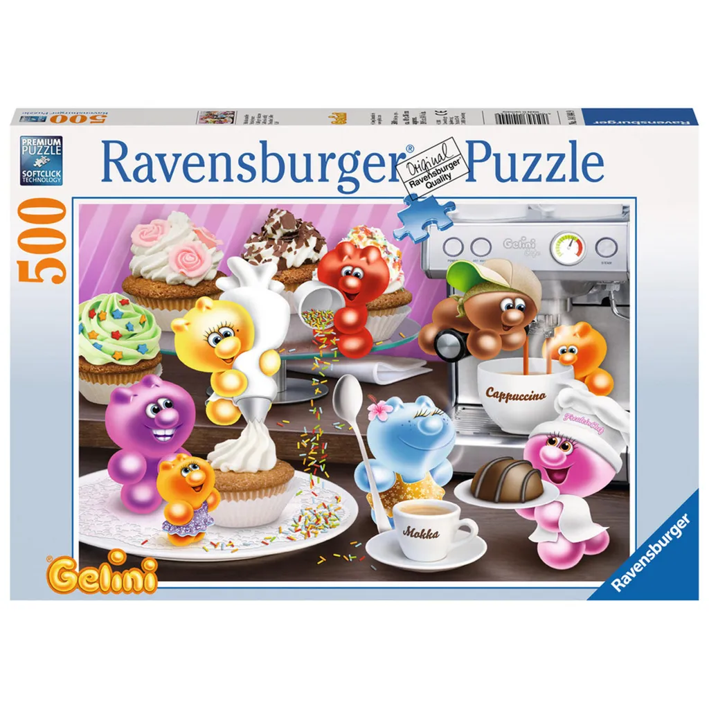 Puzzle Ravensburger Gelini 14144 : 500 pièces sans reflets et ajustées