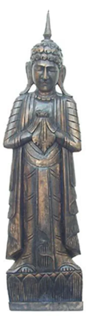 Statue Bouddha Malaisie B8 en Sculpture Décorative de 108 cm de Haut