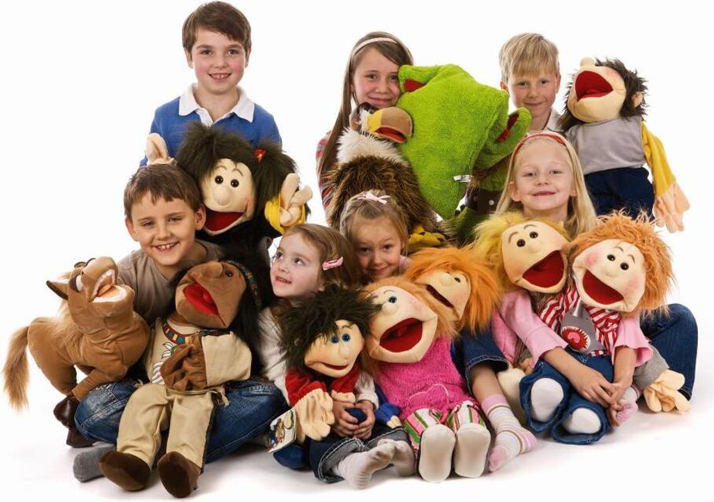 marionnette Petit monstre Plops - Living Puppets W882