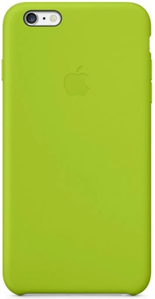 Protection silicone pour iPhone 6 Plus Apple verte officielle