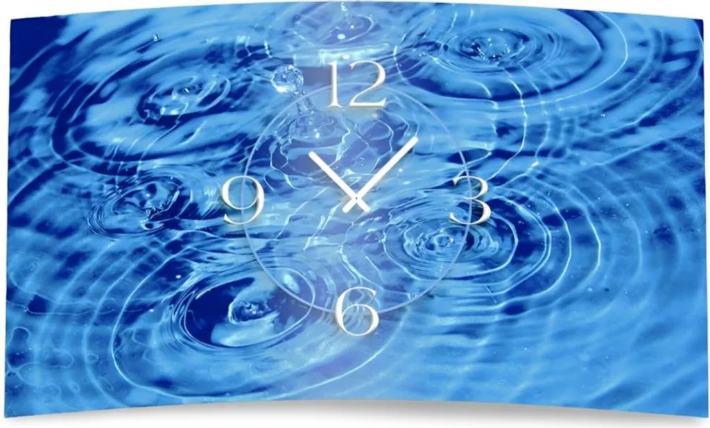 Horloge Murale sans Bruit pour Sommeil Paisible et Déco Moderne 3D-0161