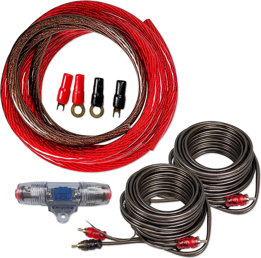 Verstärker Kabelkit AWG4 | 4-Kanal Endstufe | 720W RMS | Produktbild 