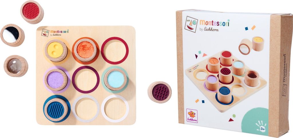 Eichhorn Kleinkindwelt motorická hračka Montessori dotyková Obrázok produktu 