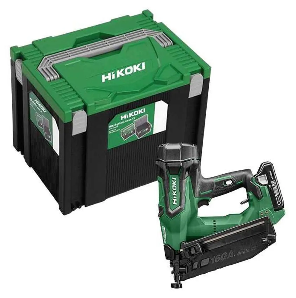 Finissez vos travaux sans gaz ni tuyau avec le cloueur HiKOKI 18V 16 Ga