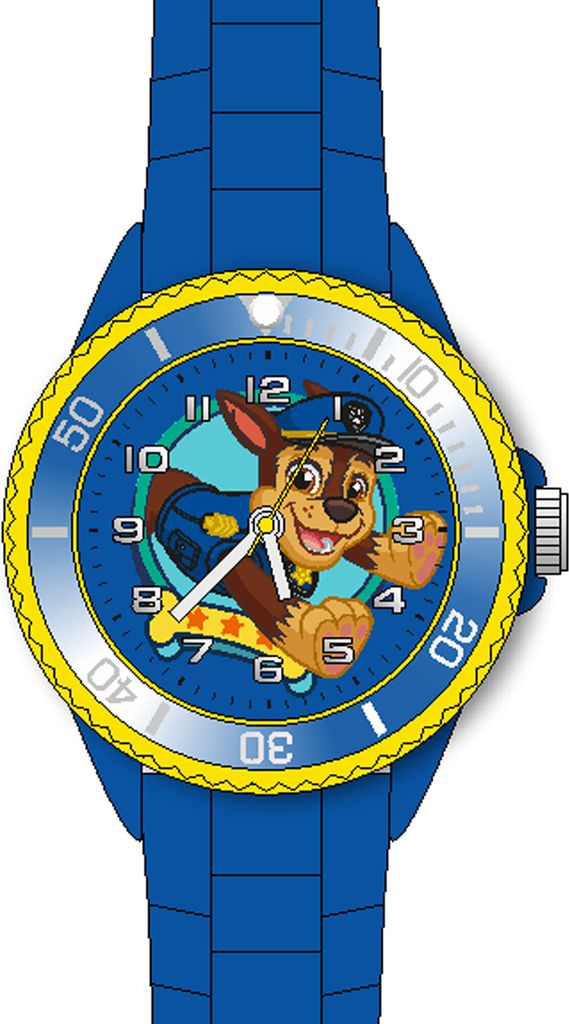 Paw Patrol Kinderarmbanduhr mit Silikonarmband 34 mm Rosa japanisches Quarzuhrwerk Kinderuhr - 7-PP0173CA2