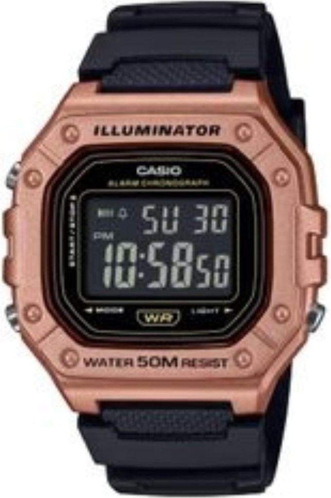 Casio Uhr W-218HM-5BVEF schwarz