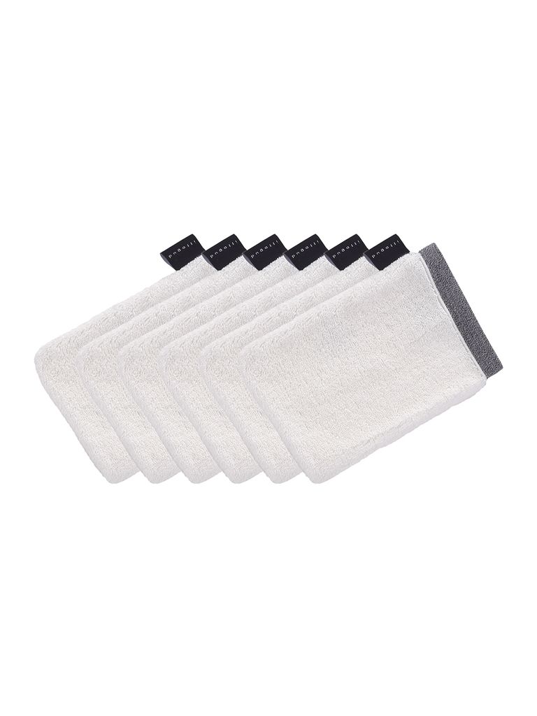 6er Pack Waschhandschuh Prato von der Marke bugatti 22 x 16 cm