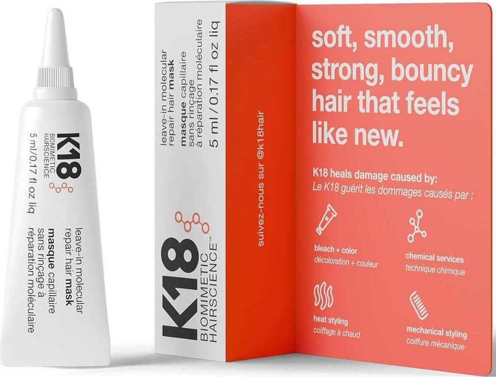 K18 Leave-In Molecular Repair Hair Mask 5 ml Image du produit 