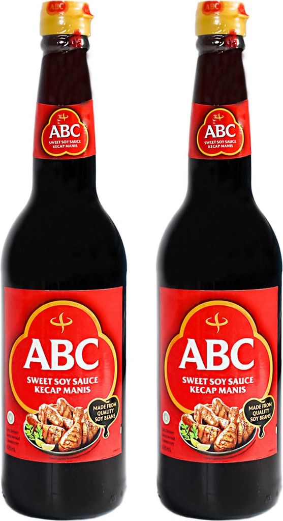 2x620ml ABC Ketjap Manis Indonesische süsse Sojasauce Produktbild 