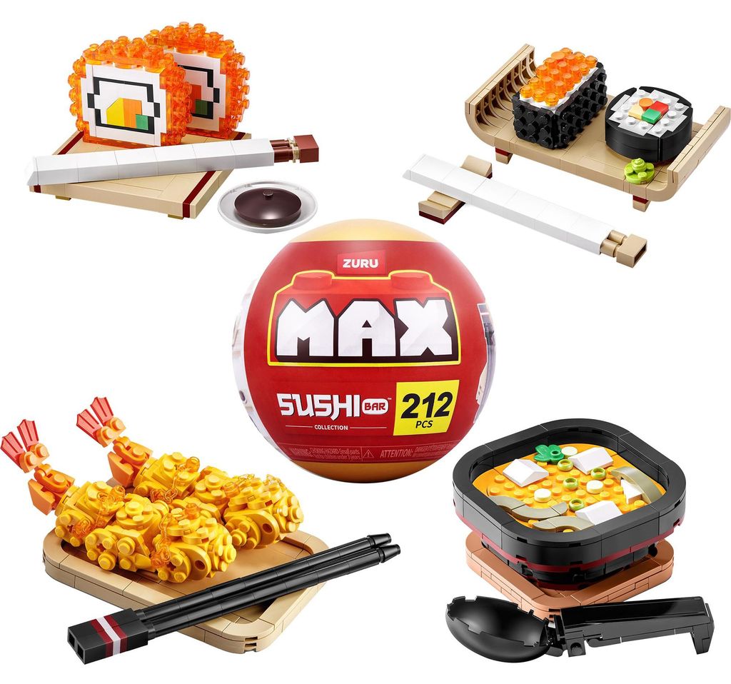 MAX Premium Sushi Bar, Stavebnica, 8 rok / roky, Plast, Obrázok produktu 