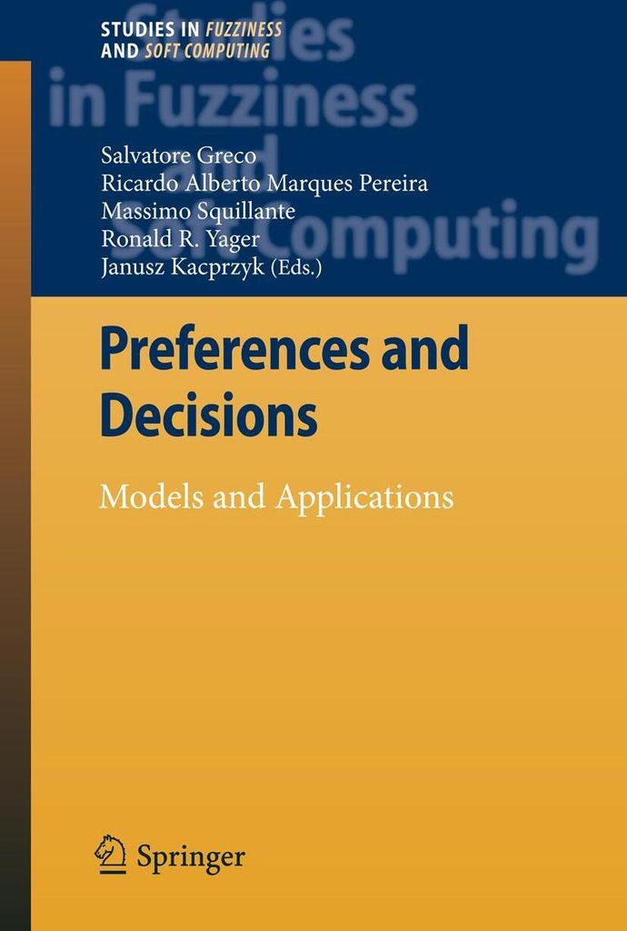 Preferences and Decisions