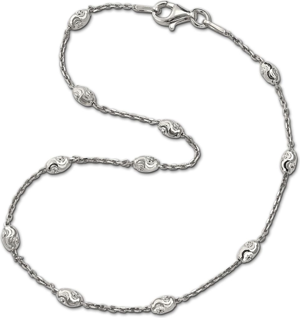 SilberDream Fußkette 25cm Damen 925 Silber Schmuck Typhoon Produktbild 
