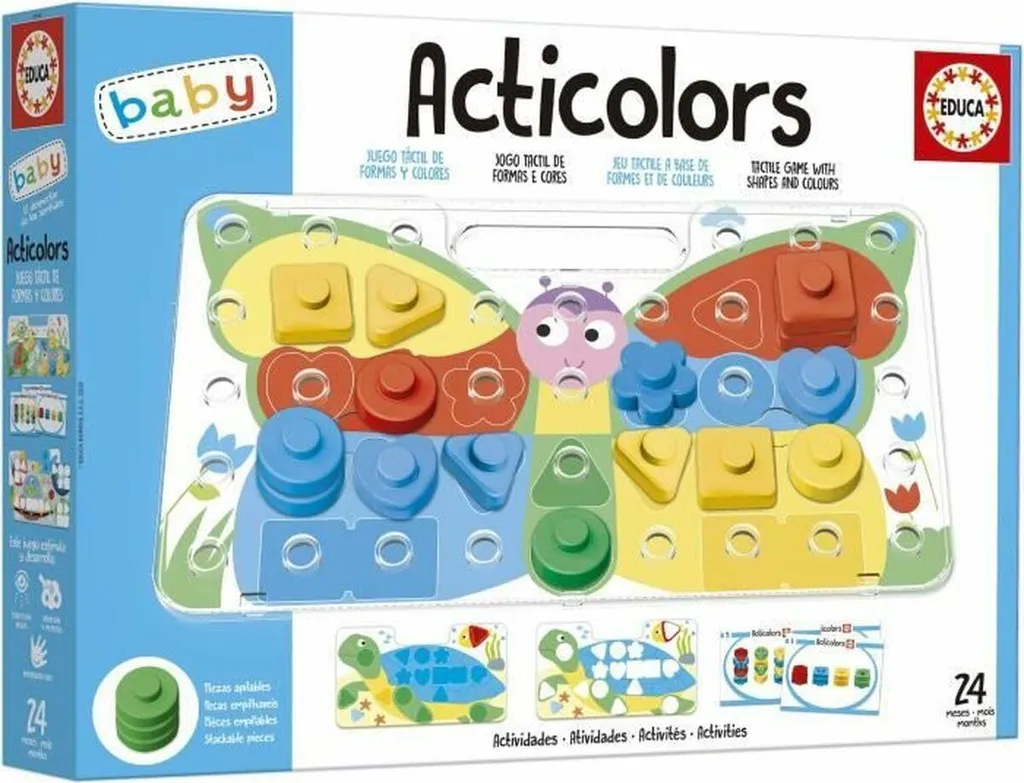 Puzzle Éducatif Educa Jeu de Société pour Enfant de 3 à 5 Ans - Version FR