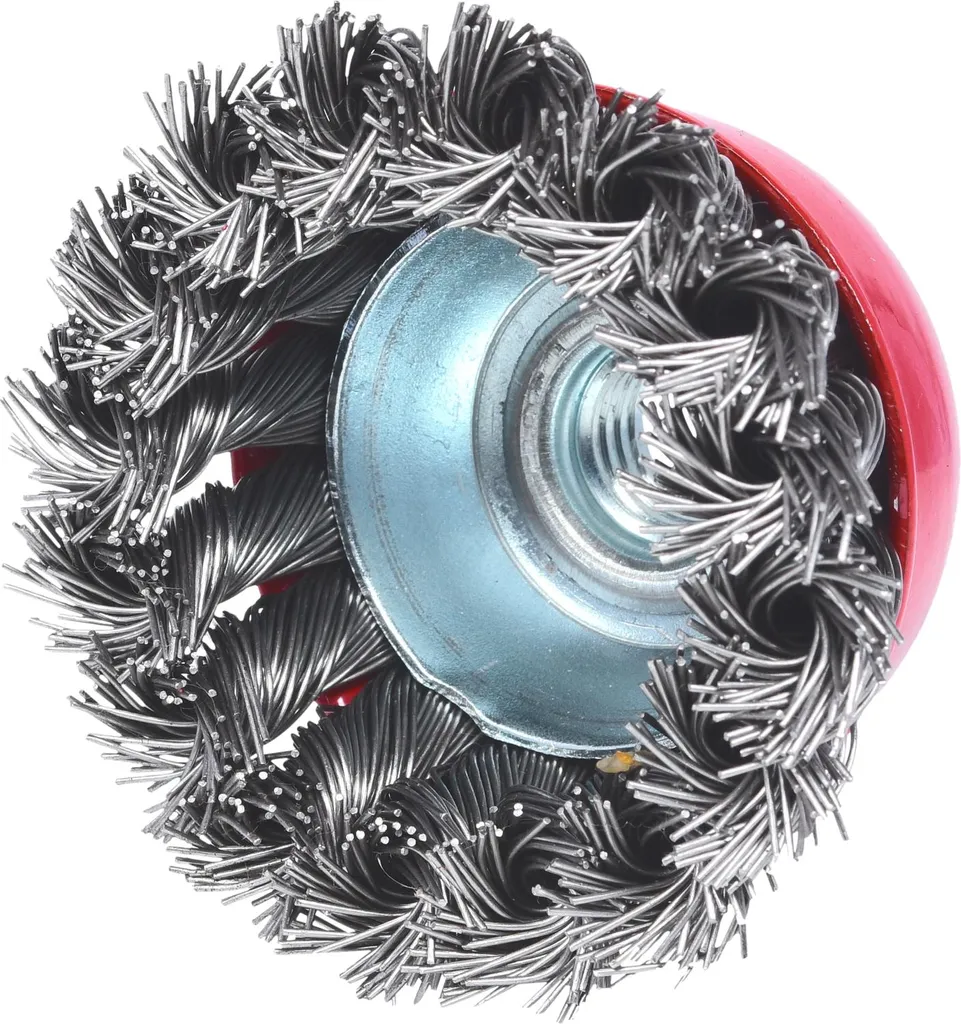 KS Tools Spazzola a tazza in acciaio inox 0,5 mm, ø 65 mm, 340.0025