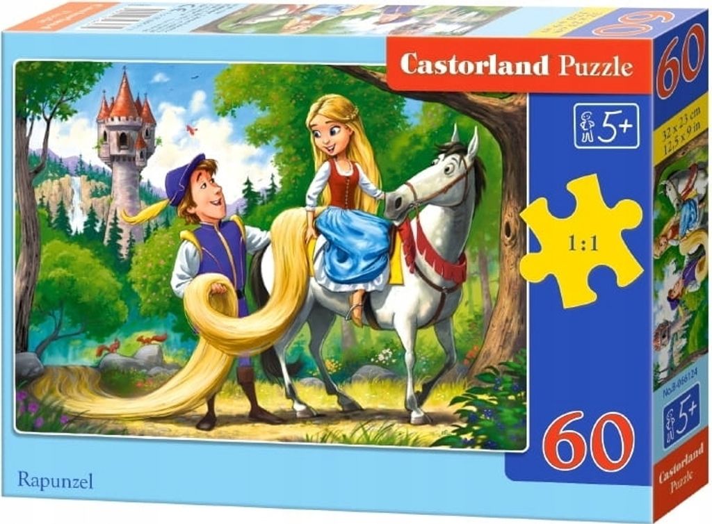 CASTORLAND Puzzle Locika auf einer Fahrt 60 Teile