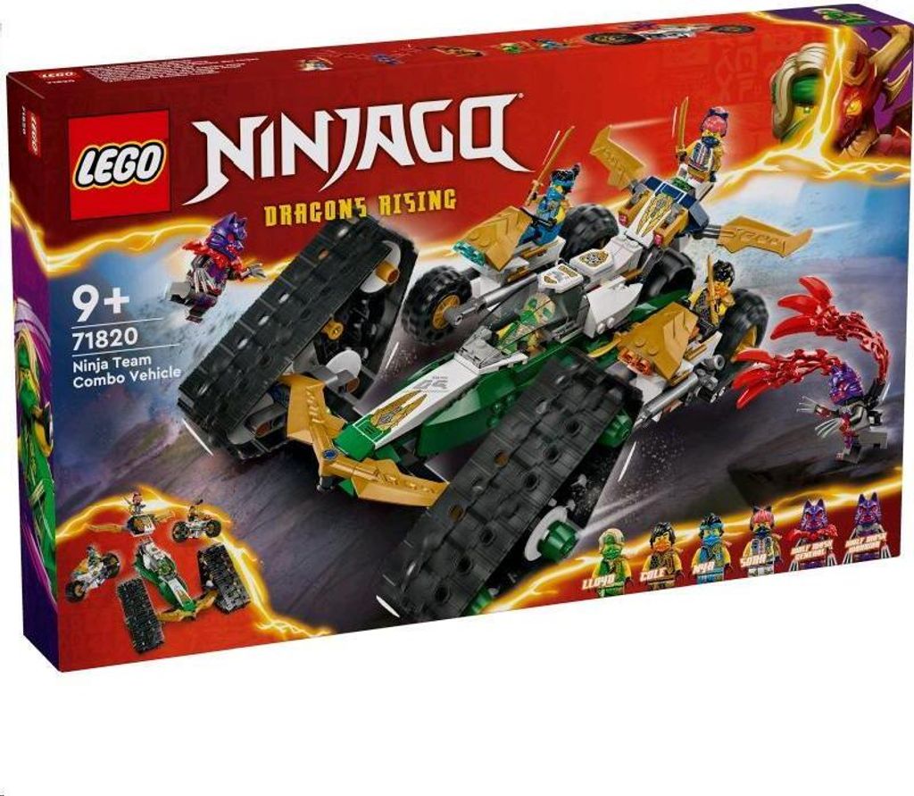 LEGO NINJAGO Wielofunkcyjny pojazd ninja, Zabawka dla Zdjęcie produktu 19