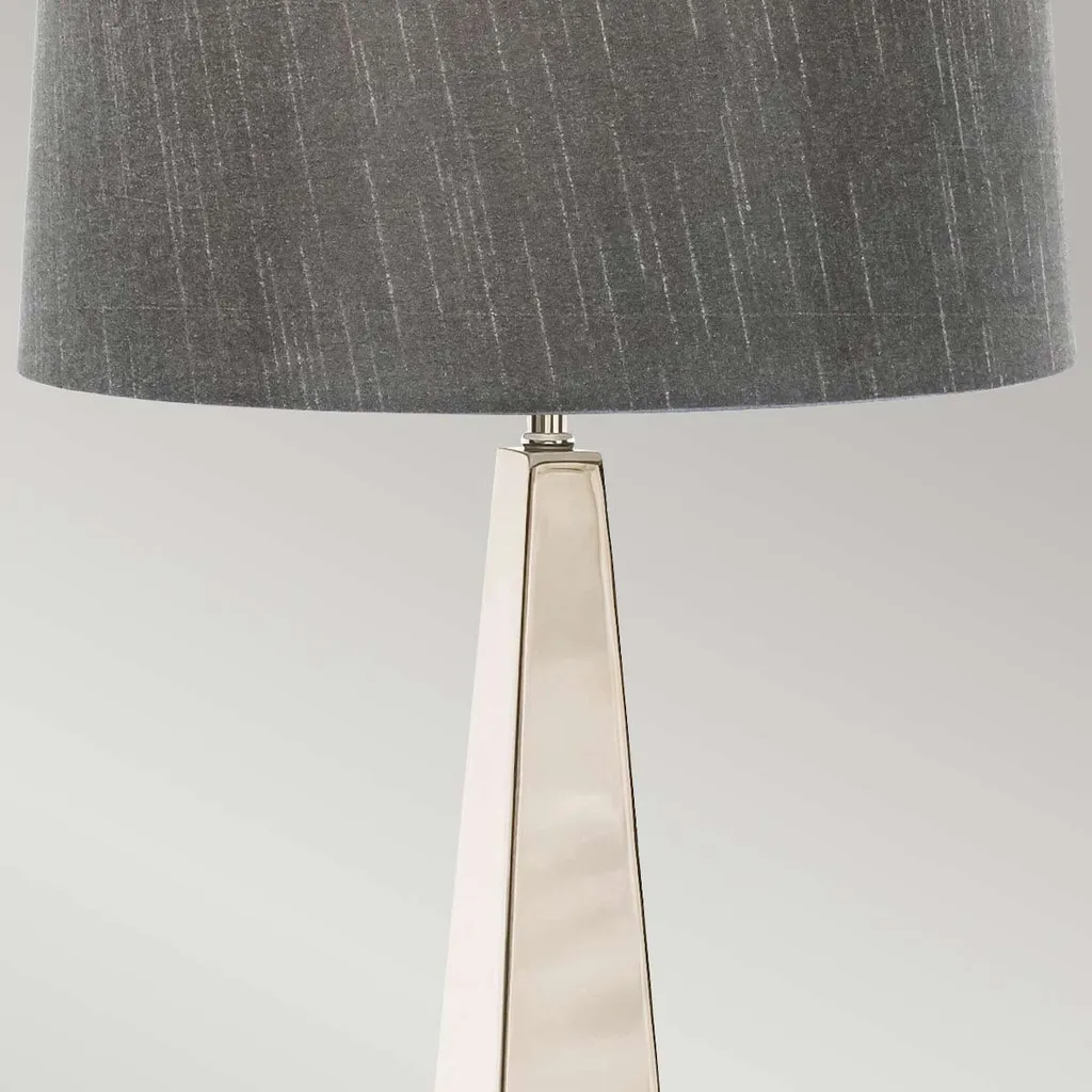 Lampe de table Ascent 80 cm : solution d'éclairage design chrome gris - 4