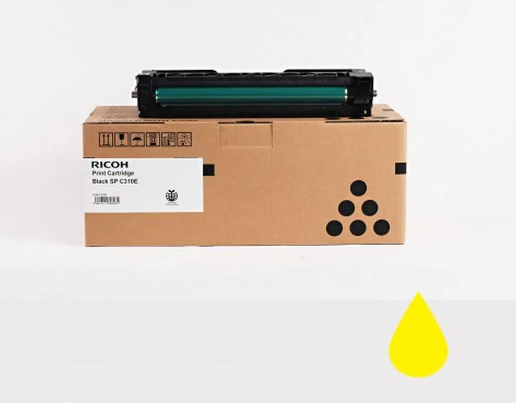 Toner Jaune Ricoh 406351 pour des Documents Laser Nets et Nets - 4