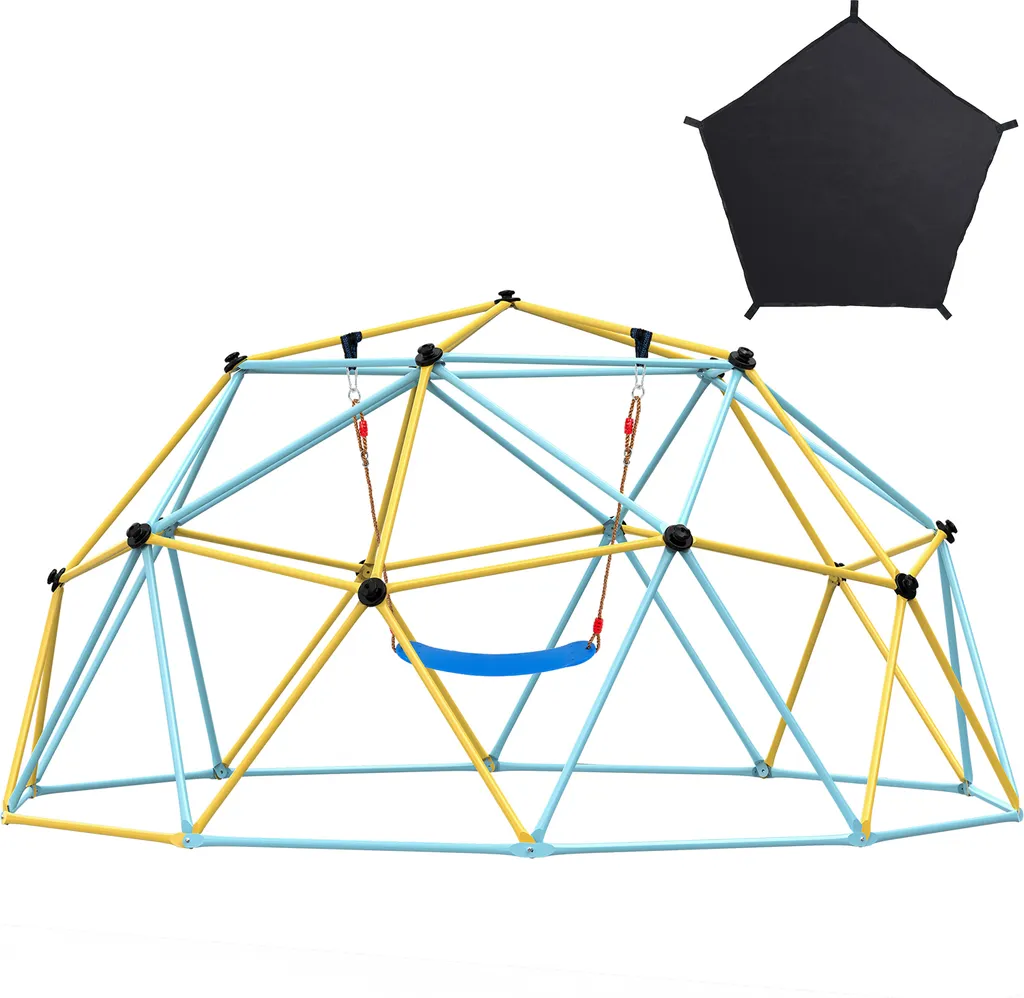 Structure à Grimper VEVOR 3m04: Jeu de Jardin Sécurisé avec 340 kg Capacité
