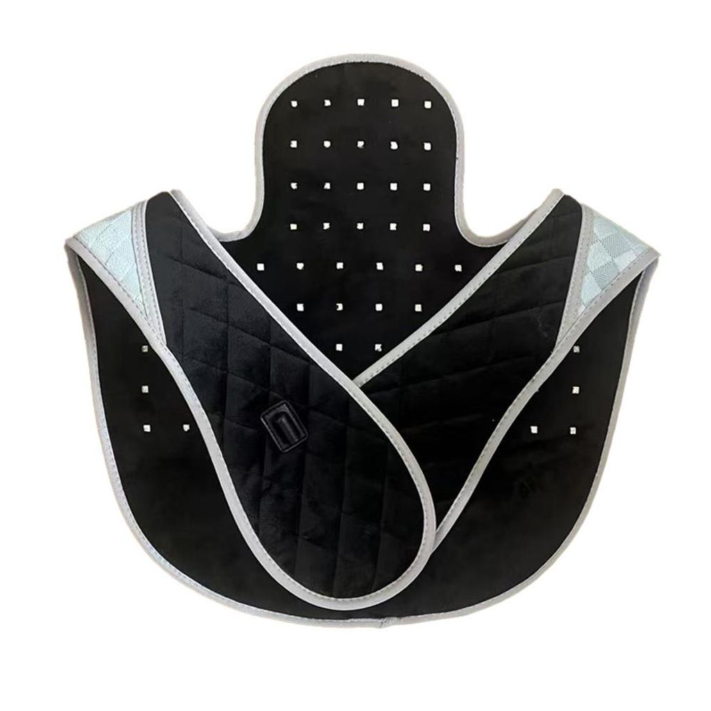 3-in-1LED-Rotlichttherapie-Lumineszenzband für Nacken,Schultern und Taille,660 nm&850 nm Infrarot,und Fernbedienung,ideal für Zuhause und Büro
