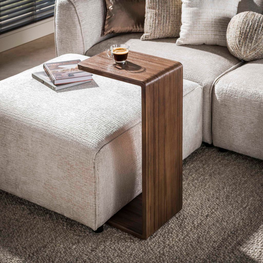 Hoyz Collection – Beistelltisch Maya – Braun – 30 x 40 x 76 cm