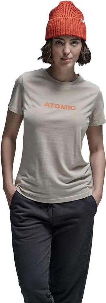 Atomic Alps Kurzarm-t-shirt Grau M Damen Grau M