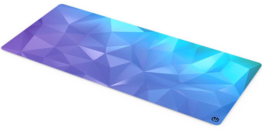 ENDORFY Mauspad für Maus Crystal Blue XL, 900x400x3 mm, einfach für Reinigung