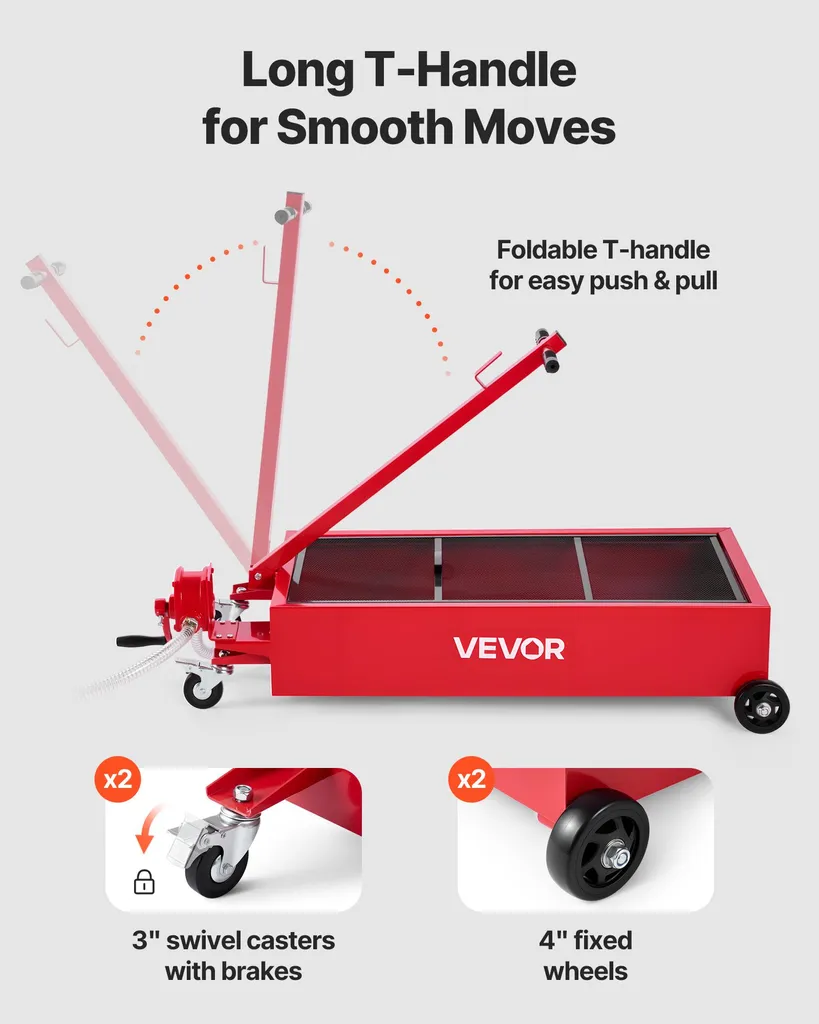 Bac de vidange pour camions et SUV 75,7 L, solution de profil bas pro - 5