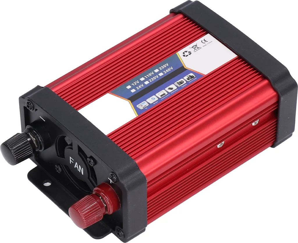 Trasformatore Auto 24V 220V 1000W Modified Sine Wave con USB 2.1A - 2