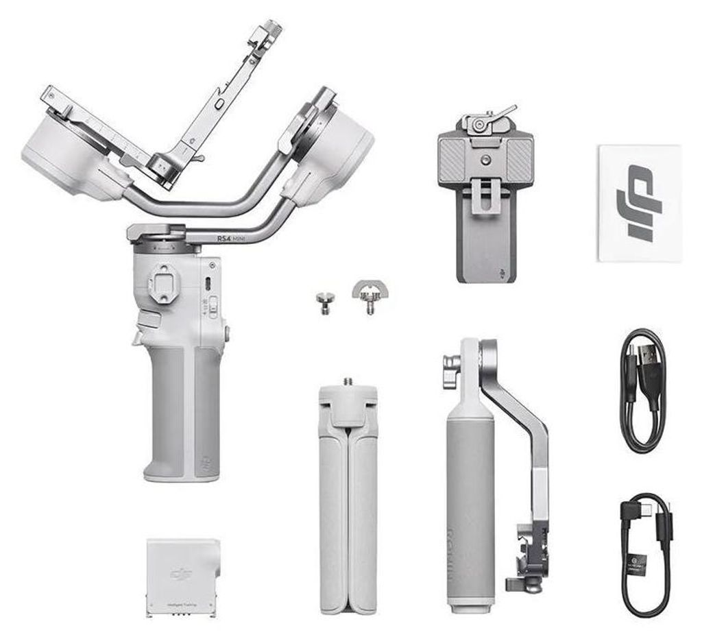 DJI RS 4 MINI, Handkamerastabilisator, Weiß, 2 kg, -110 - Produktbild 
