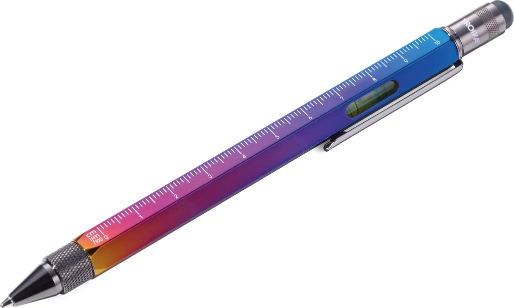Stylo 6-en-1 TROIKA Construction PIP20/MC avec Stylet et Tournevis